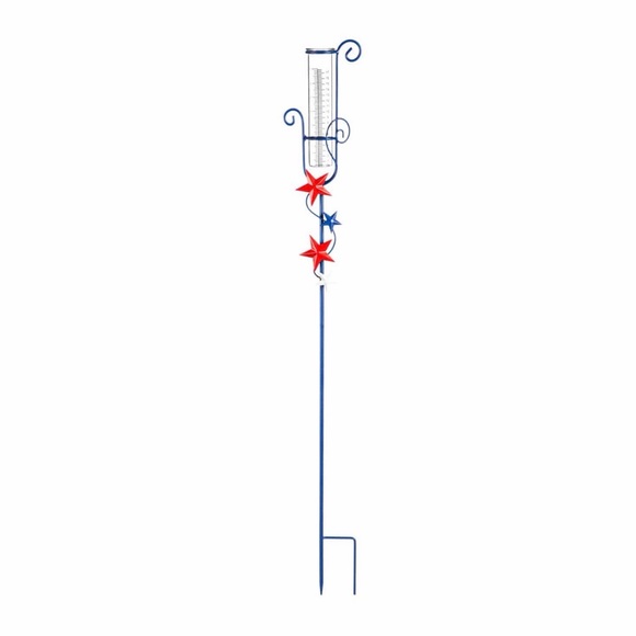 Other - NWT - Patriotic Garden Rain Gauge Stake